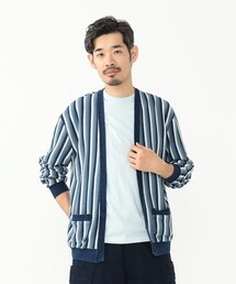 REMI RELIEF × BEAMS PLUS / 別注 Indigo Kanoko Cardigan