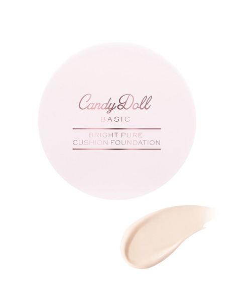 CandyDoll（キャンディドール）の「CandyDoll ブライトピュアクッションファンデーション（ファンデーション・レディース・02 ナチュラルバニラ/01 クリアバニラ・FREE）」の2枚目の写真