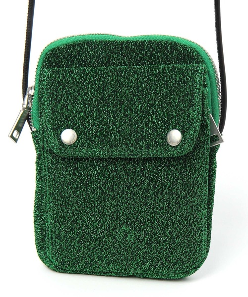 niko and...（ニコアンド）の「オリジナルメタリックお財布ショルダーバッグ（ショルダーバッグ・レディース・その他1/グリーン/グレー/オレンジ・0）」の6枚目の写真