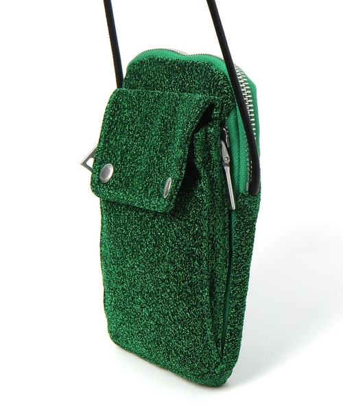 niko and...（ニコアンド）の「オリジナルメタリックお財布ショルダーバッグ（ショルダーバッグ・レディース・その他1/グリーン/グレー/オレンジ・0）」の7枚目の写真