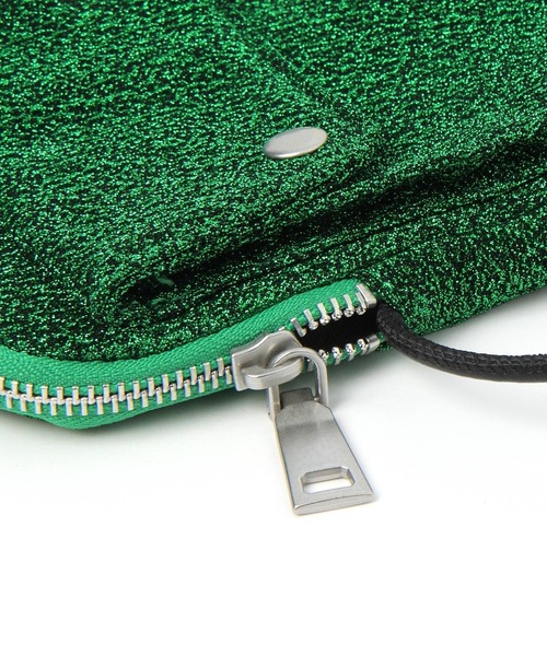 niko and...（ニコアンド）の「オリジナルメタリックお財布ショルダーバッグ（ショルダーバッグ・レディース・その他1/グリーン/グレー/オレンジ・0）」の11枚目の写真