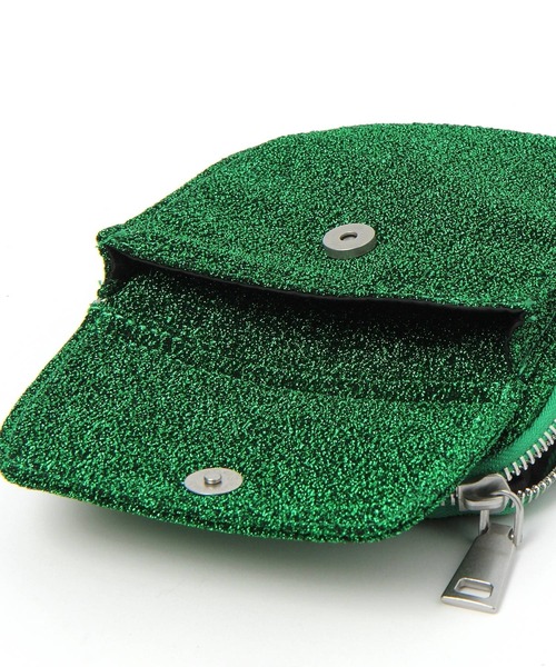 niko and...（ニコアンド）の「オリジナルメタリックお財布ショルダーバッグ（ショルダーバッグ・レディース・その他1/グリーン/グレー/オレンジ・0）」の12枚目の写真