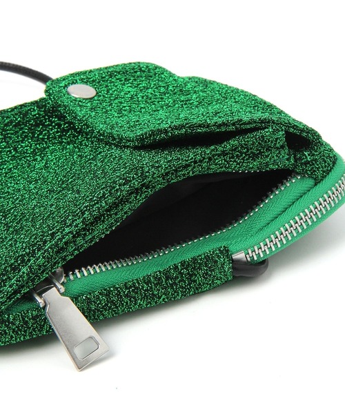 niko and...（ニコアンド）の「オリジナルメタリックお財布ショルダーバッグ（ショルダーバッグ・レディース・その他1/グリーン/グレー/オレンジ・0）」の14枚目の写真