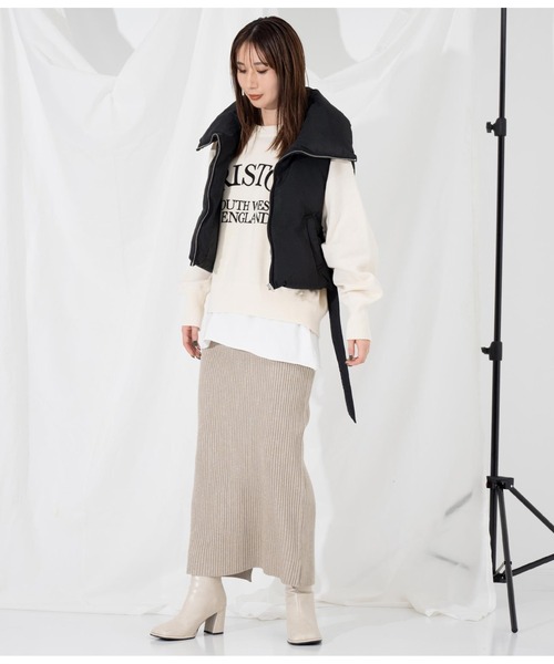 みがづき❣️ATERIE RBRUGGE 大人気ショートダウンベスト!! セール】 【L】カタログ掲載品】【ウォッシャブル】マルチウェイ