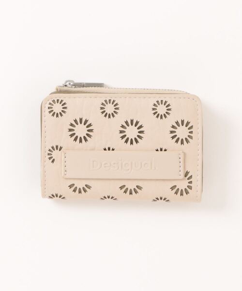 Desigual（デシグアル）の「花柄パンチング ミニ財布（財布・レディース・ホワイト・FREE）」の7枚目の写真