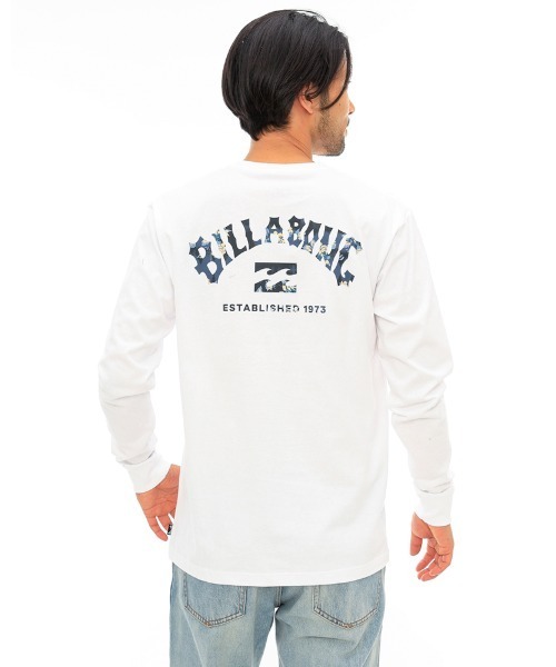 BILLABONG(ビラボン)の「BILLABONG メンズ ARCH LOGO ロンT 【2024年春夏モデル】/ビラボンアーチブランドロゴバックプリントレギュラーフィットロングカットソー(Tシャツ/カットソー・メンズ・ブラック/ホワイト/オフホワイト・MEDIUM/X-LARGE/LARGE)」の10枚目の写真