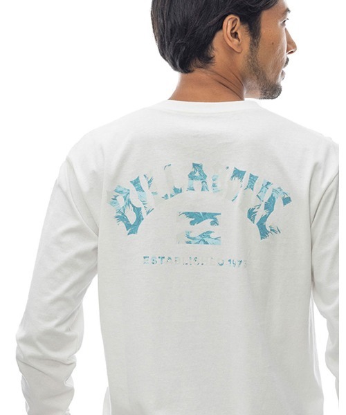 BILLABONG(ビラボン)の「BILLABONG メンズ ARCH LOGO ロンT 【2024年春夏モデル】/ビラボンアーチブランドロゴバックプリントレギュラーフィットロングカットソー(Tシャツ/カットソー・メンズ・ブラック/ホワイト/オフホワイト・MEDIUM/X-LARGE/LARGE)」の8枚目の写真