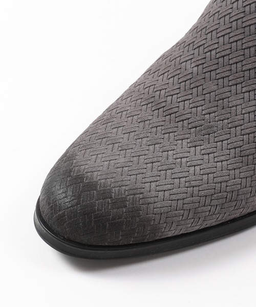 MEN'S BIGI（メンズビギ）の「型押しスウェードスリッポン（スリッポン・メンズ・ベージュ/ネイビー・01/02/03）」の12枚目の写真