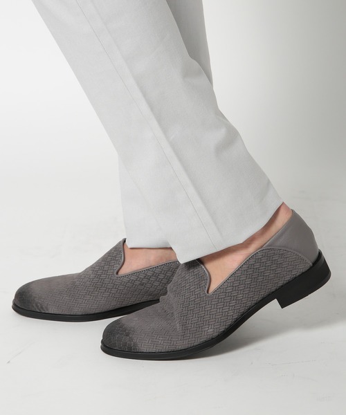 MEN'S BIGI（メンズビギ）の「型押しスウェードスリッポン（スリッポン・メンズ・ベージュ/ネイビー・01/02/03）」の7枚目の写真