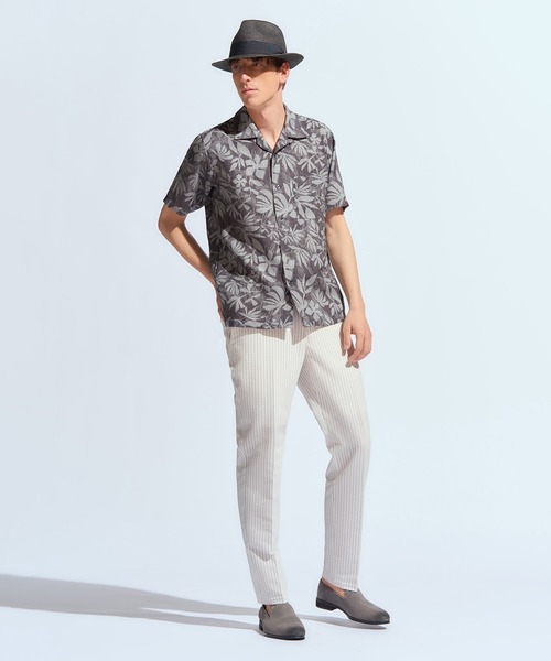 MEN'S BIGI（メンズビギ）の「型押しスウェードスリッポン（スリッポン・メンズ・ベージュ/ネイビー・01/02/03）」の21枚目の写真