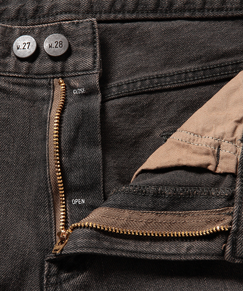 N.HOOLYWOOD(N.ハリウッド)の「●N.HOOLYWOOD / USED DENIM (デニムパンツ・メンズ・チャコールグレー・36/38/40)」の12枚目の写真