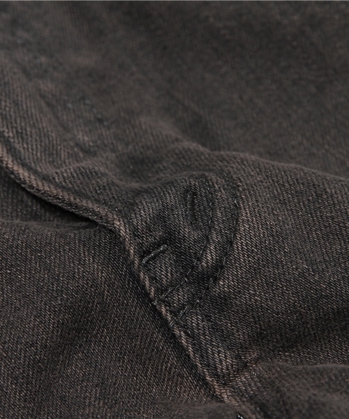 N.HOOLYWOOD(N.ハリウッド)の「●N.HOOLYWOOD / USED DENIM (デニムパンツ・メンズ・チャコールグレー・36/38/40)」の4枚目の写真