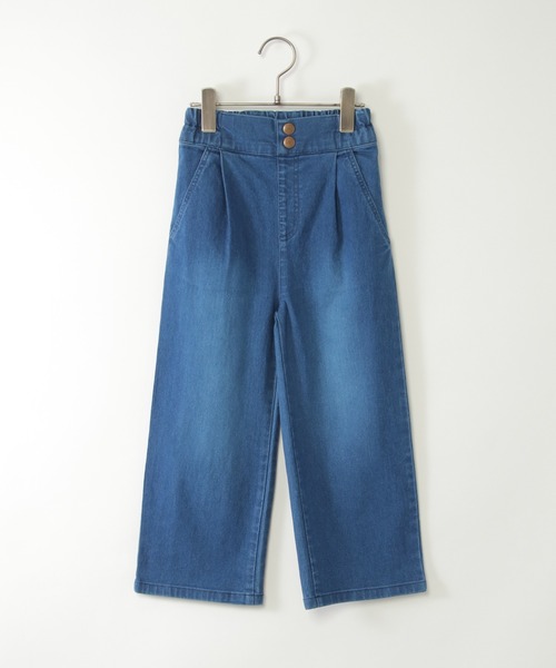 ikka（イッカ）の「バックレースアップデニムパンツ（120~160cm）（デニムパンツ・キッズ・ブルー・160/120/130/150/140）」の5枚目の写真