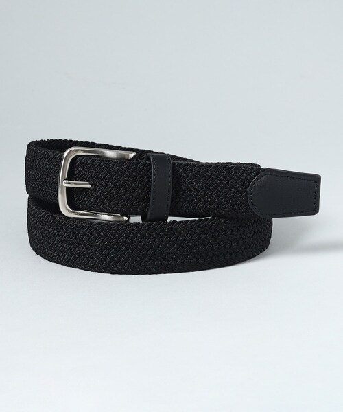 THE SHOP TK (ザ ショップ ティーケー )の「◆ストレッチゴムメッシュベルト(ベルト・メンズ・ブラック/ベージュ系その他3/ブラック系/ブラック系4/ブルー系その他6/シルバー・00)」の2枚目の写真