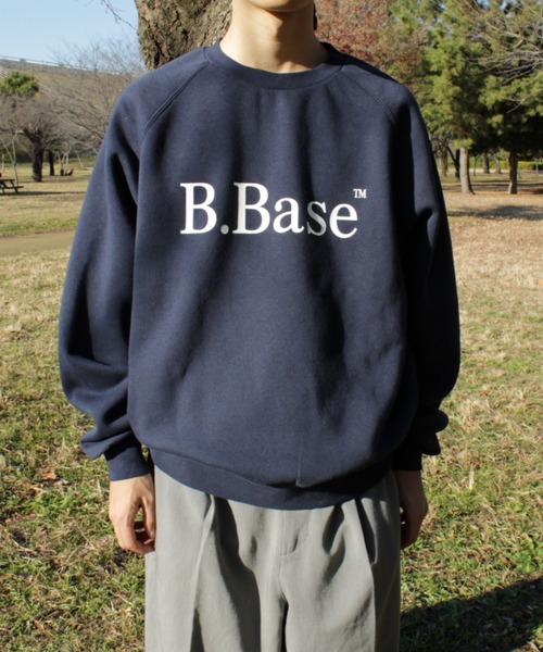 B.Base裏起毛スウェット（スウェット）｜BROKEN BASE（ブロークン