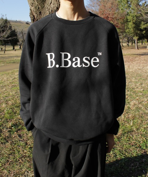 B.Base裏起毛スウェット（スウェット）｜BROKEN BASE（ブロークン
