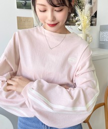 90s 00s ランズエンド　ピンク　無地　ロンT 短丈　桜色　シンプル 181009053.jpg?cmsp_timestamp=