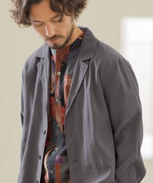 Magine(}[W)mj9769-TROPICAL DRAPE JACKET LIKE SHIRTS@VcWPbg(̑AE^[)