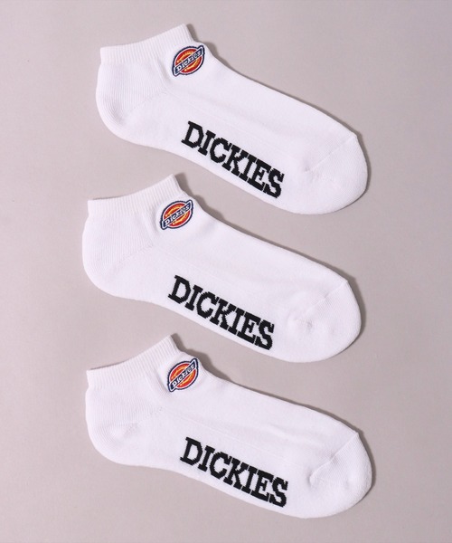 Dickies(ディッキーズ)の「(GA)【Dickies】【3足セット】ブランドロゴマーク アンクルソックス(ソックス/靴下・メンズ・ブラック/オフホワイト・23-25cm/25-27CM)」の5枚目の写真