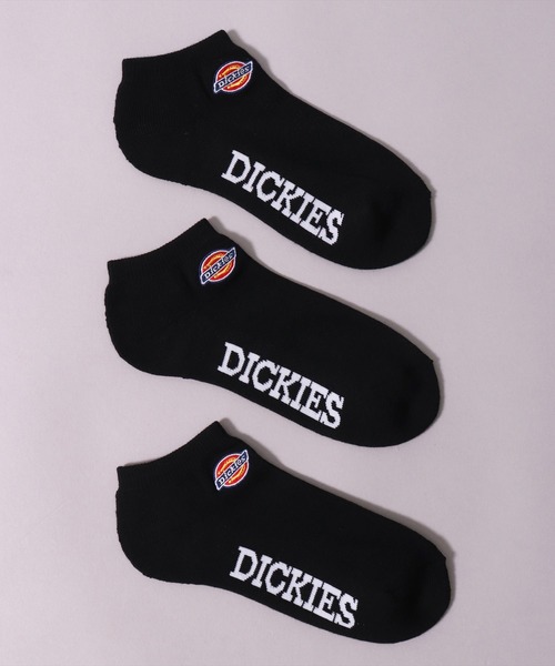 Dickies(ディッキーズ)の「(GA)【Dickies】【3足セット】ブランドロゴマーク アンクルソックス(ソックス/靴下・メンズ・ブラック/オフホワイト・23-25cm/25-27CM)」の6枚目の写真