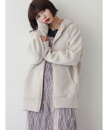 jouetie | ダブルジップBIGフーディ(パーカー)