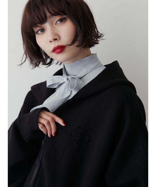 セール】ダブルジップBIGフーディ（パーカー）｜jouetie（ジュエティ