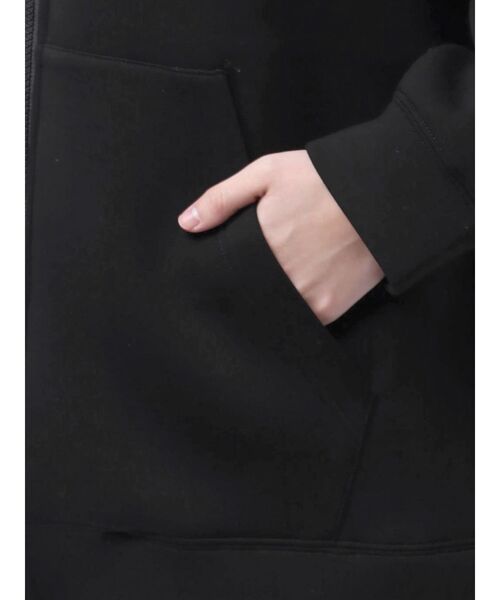 jouetie（ジュエティ）の「ダブルジップBIGフーディ（パーカー・レディース・アイボリー/ブラック・MEDIUM）」の17枚目の写真