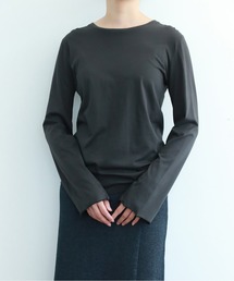WALANCE（ワランス）の「オーガニックコットンジャージーロングスリーブティー（Tシャツ/カットソー）」