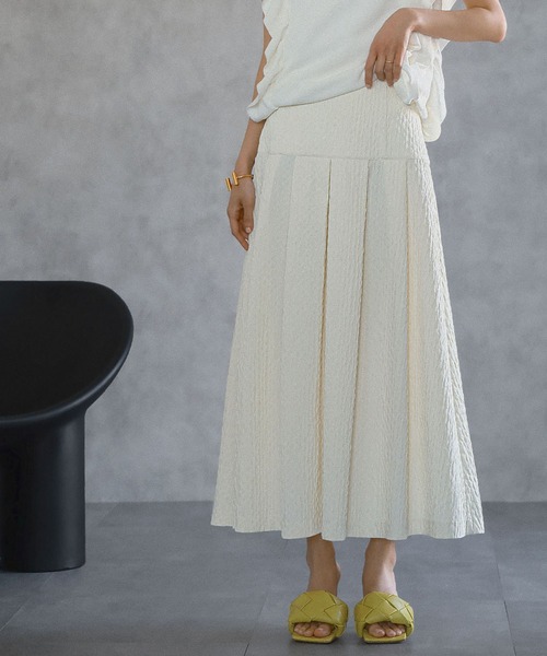 meer.ロングスカート marvelous by Pierrot ロングスカート フレアスカート 切り替え