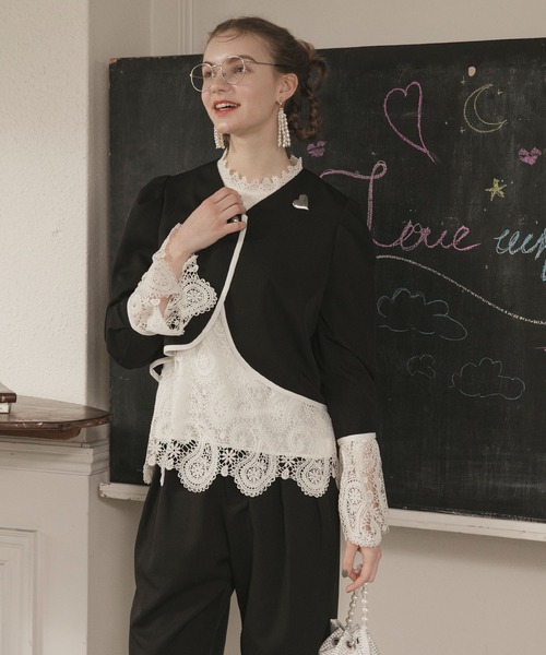 BONLECILL noir(ボンルシールノワール)の「【BONLECILL noir】ハートブローチ(ブローチ/コサージュ・レディース・シルバー/ゴールド・FREE)」の17枚目の写真