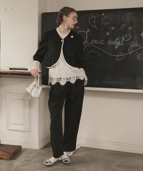 BONLECILL noir(ボンルシールノワール)の「【BONLECILL noir】ハートブローチ(ブローチ/コサージュ・レディース・シルバー/ゴールド・FREE)」の18枚目の写真