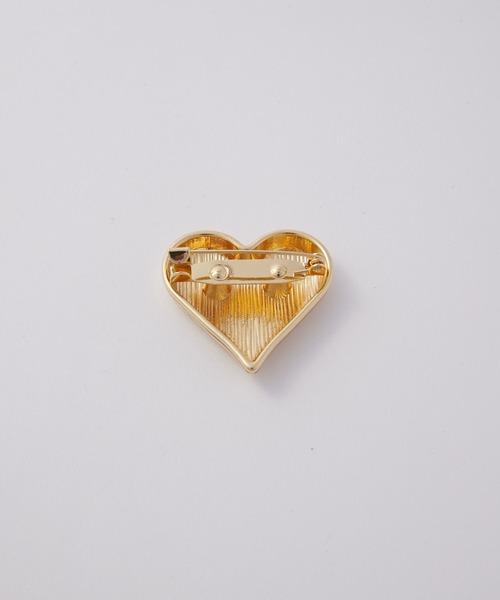 BONLECILL noir(ボンルシールノワール)の「【BONLECILL noir】ハートブローチ(ブローチ/コサージュ・レディース・シルバー/ゴールド・FREE)」の22枚目の写真