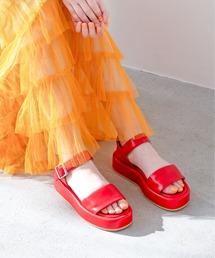 パデットプラットフォームサンダル