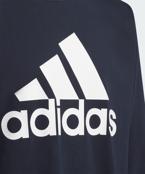 【adidas】ビッグ ロゴ 長袖 Tシャツ★男女ペアにもおすすめ★ adidas アディダス KNR53 レディース ロンT 長袖 Tシャツ