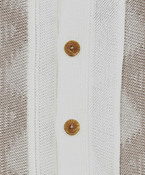 tk.TAKEO KIKUCHI(ティーケータケオキクチ)の「◆クージー柄ニットカーディガン(カーディガン/ボレロ・メンズ・ホワイト系4/ブラック系3/ブルー系3・03/02)」の6枚目の写真