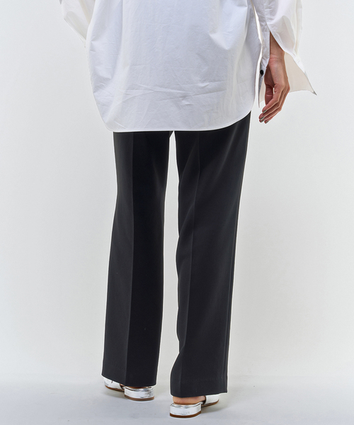IENA（イエナ）の「ジョーゼットイージーパンツ（スラックス・レディース・アイボリー/ブラック・36/38）」の18枚目の写真