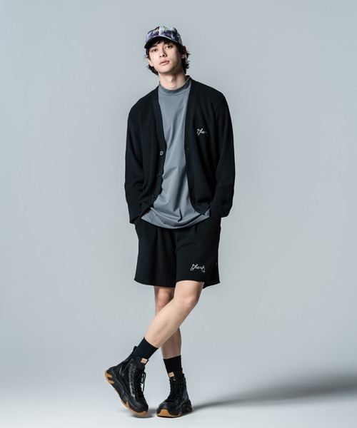 glamb（グラム）の「Hi Neck Tank Top / ハイネックタンクトップ（タンクトップ・メンズ・チャコール/オレンジ/ホワイト/ブラック・S/M/L）」の11枚目の写真