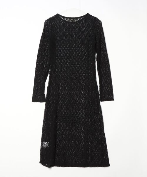 paravion（パラビオン）の「シアーレースワンピース（ワンピース・レディース・ブラック/アイボリー・FREE）」の3枚目の写真