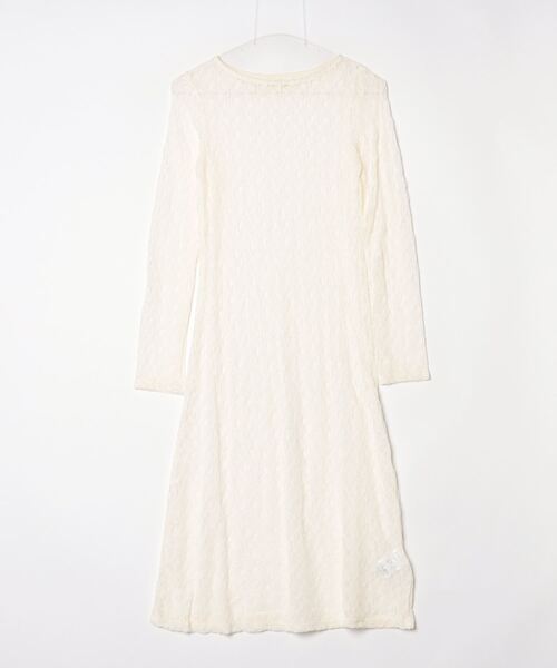 paravion（パラビオン）の「シアーレースワンピース（ワンピース・レディース・ブラック/アイボリー・FREE）」の9枚目の写真