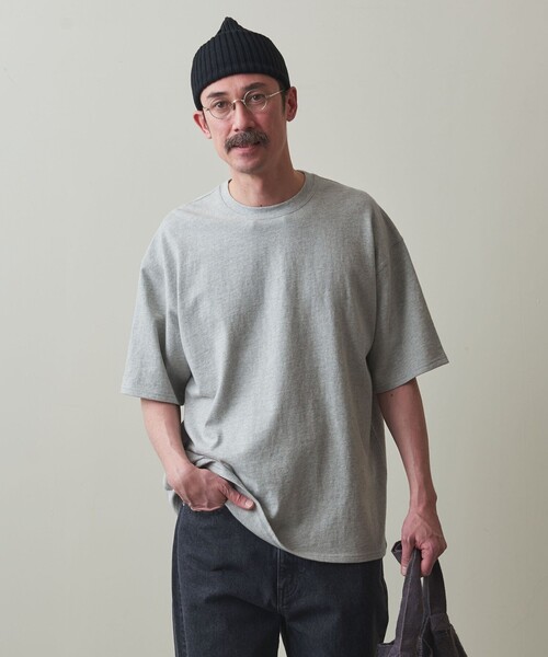 stevenalan イラストプリント Tシャツ グレー Steven Alan（スティーブンアラン）の「＜Steven Alan＞ コットン