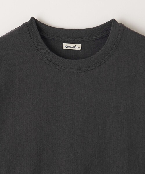 Steven Alan(スティーブンアラン)の「<Steven Alan> コットン/レーヨン 88/12 クルーネック Tシャツ -LOOSE(Tシャツ/カットソー・メンズ・グレー/オリーブ/ダークグレー・S/M/L/XL)」の20枚目の写真