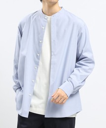 GLOBAL WORK Smile Seed Store | バンドカラーシャツ長袖/976942(シャツ/ブラウス)