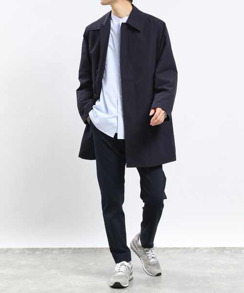 GLOBAL WORK Smile Seed Store(グローバルワーク スマイルシードストア)の「バンドカラーシャツ長袖/976942(シャツ/ブラウス・メンズ・ブルー系その他/ブルー系その他4/グレー系その他5/セージグリーン/ブルー系その他3・LARGE/X-LARGE/SMALL/MEDIUM)」の20枚目の写真