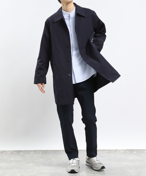 GLOBAL WORK Smile Seed Store(グローバルワーク スマイルシードストア)の「バンドカラーシャツ長袖/976942(シャツ/ブラウス・メンズ・ブルー系その他/ブルー系その他4/グレー系その他5/セージグリーン/ブルー系その他3・LARGE/X-LARGE/SMALL/MEDIUM)」の21枚目の写真