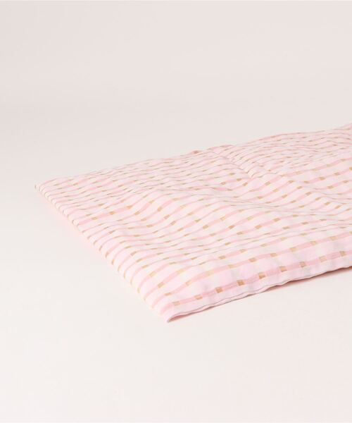 HALEY PESCA（ヘーリーペスカ）の「HALEY PESCA/【A4収納可】パステルカラー　チェックトートバッグ（トートバッグ・レディース・イエロー/グリーン/ピンク/パープル/ブラック・FREE）」の7枚目の写真