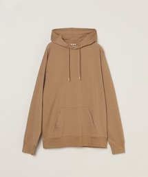 three dots（スリードッツ）の「パウダリーコットン プルオーバーフーディ（パーカー）」