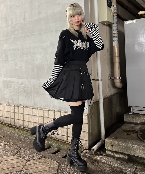 Darich 黒 サスペンダー付き スカート Darich 黒 サスペンダー付き スカート