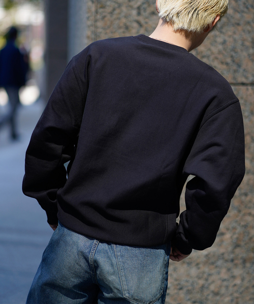 JOINT WORKS(ジョイントワークス)の「【CARHARTT WIP / カーハート ダブリューアイピー】 AMERICAN SCRIPT SWEATSHIRT(スウェット・メンズ・ブラック/グレー/サックスブルー/ブラウン・LARGE/MEDIUM)」の18枚目の写真