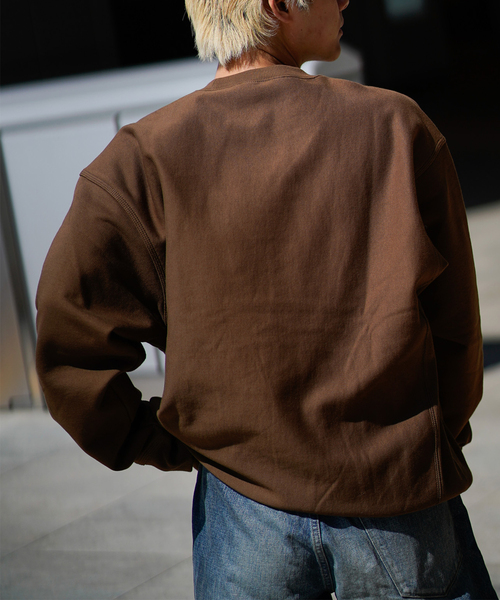 JOINT WORKS(ジョイントワークス)の「【CARHARTT WIP / カーハート ダブリューアイピー】 AMERICAN SCRIPT SWEATSHIRT(スウェット・メンズ・ブラック/グレー/サックスブルー/ブラウン・LARGE/MEDIUM)」の21枚目の写真
