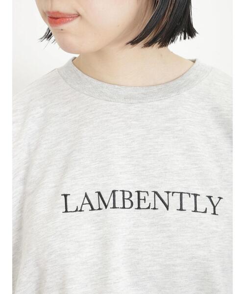 Samansa Mos2（サマンサ モスモス）の「【抗菌防臭】毎日着たい!お気に入りの刺繍T（Tシャツ/カットソー・レディース・グリーン/オフホワイト/グレー/ブルー・F）」の10枚目の写真